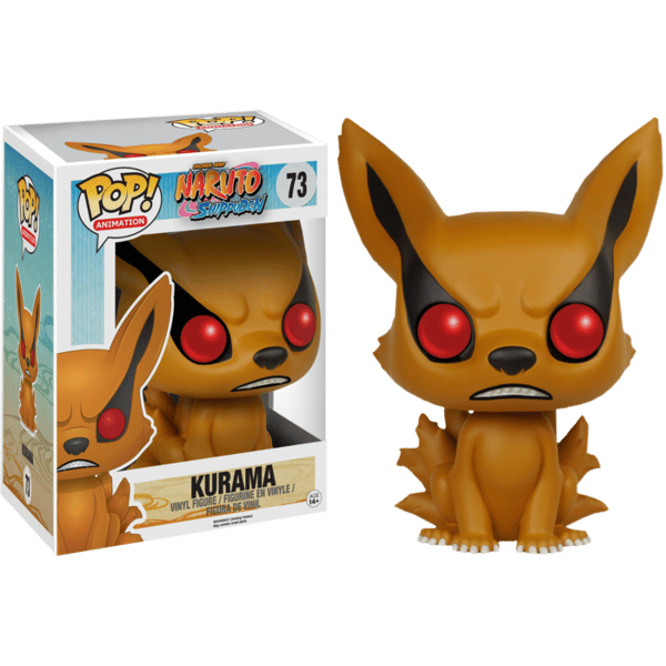 Kurama Naruto Shippuden Super Sizes 6\" 15cm Anime Figur Pop Vinyl