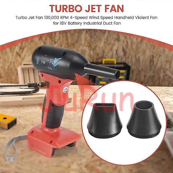 Vindhastighed Håndholdt Voldsom Ventilator 18v Batteri