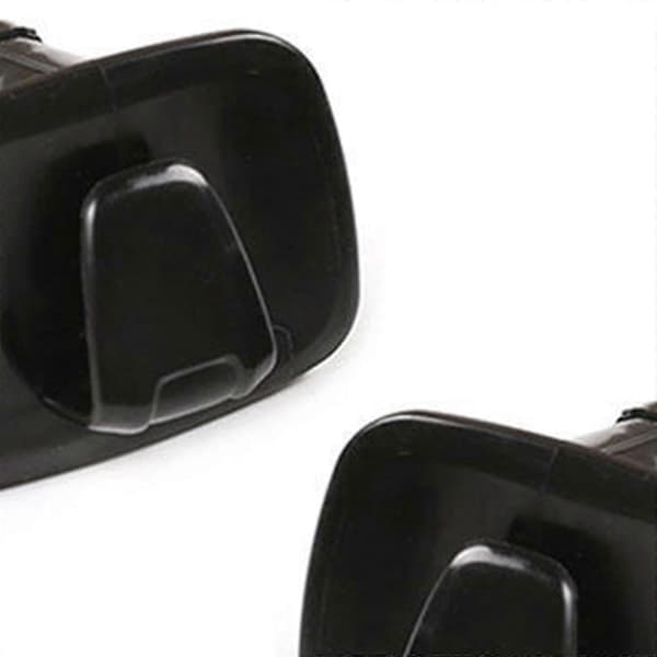 2 kpl auton kattokoukkuja, vaatekoukkuja, PP-autotarvikkeet Black