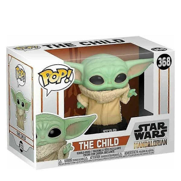 Baby Yoda Figur Staty Leksaker Prydnad Heminredning Presenter Samlarfigur