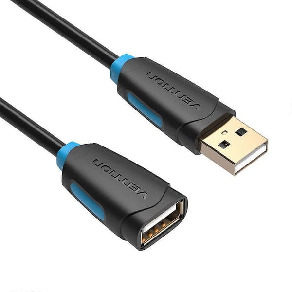 Praktisk och vacker 3m guldpläterad USB 2.0 förlängningskabel datakabel för Xbox One PC Smart TV