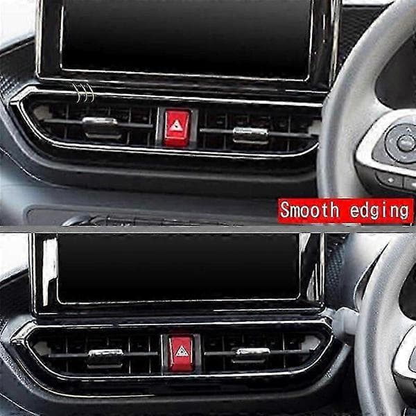 Karbonfiber Bil Interiør Dashbord Midtkonsoll