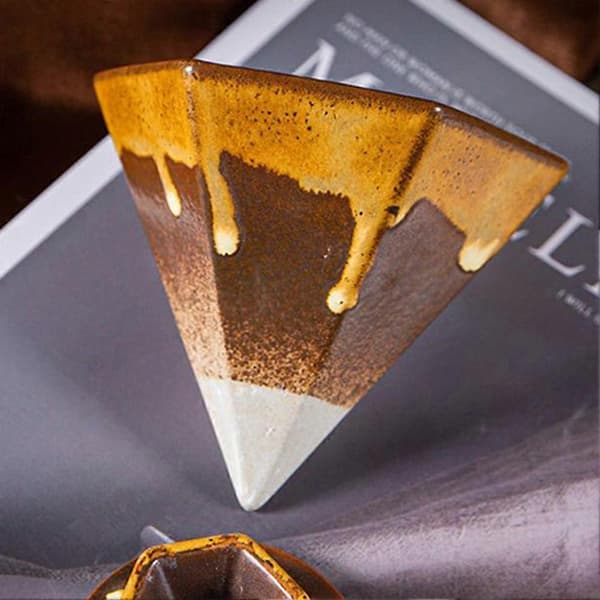 Hexagonal kaffemugg Snygg 180 ml kaffemugg för vardagsrum kök kontor