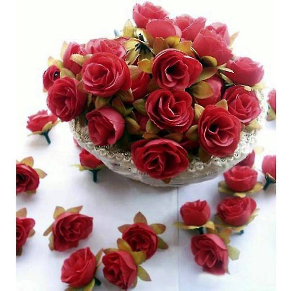 50 stk 3 cm roseblomst