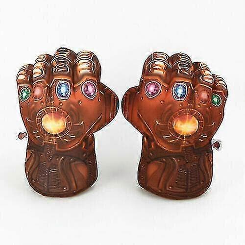 Superhjältehandskar Hulk Händer Spiderman Ironman Boxningshandskar Nävar Presenter-E Thanos