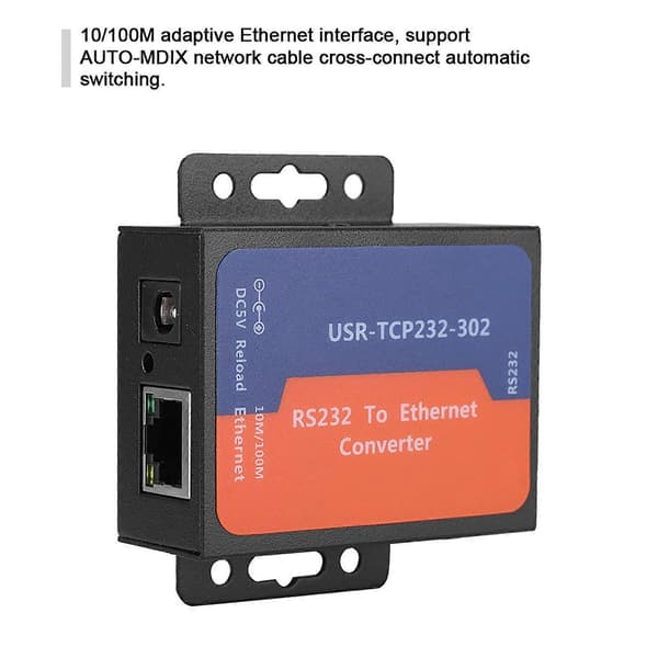 Praktisk og vakker seriell server portserver seriell til Ethernet-modulomformer USr TCP232-302