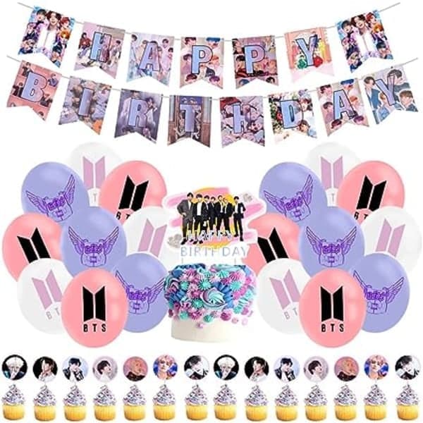 41 BTS bursdagsfestdekorasjon, Bangtan Boys' festdekorasjon
