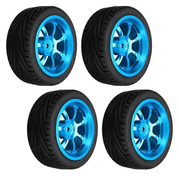 4 delar 14:e RC-bilar Uppgradering Stora däck Tillbehör passar Wltoys 144001