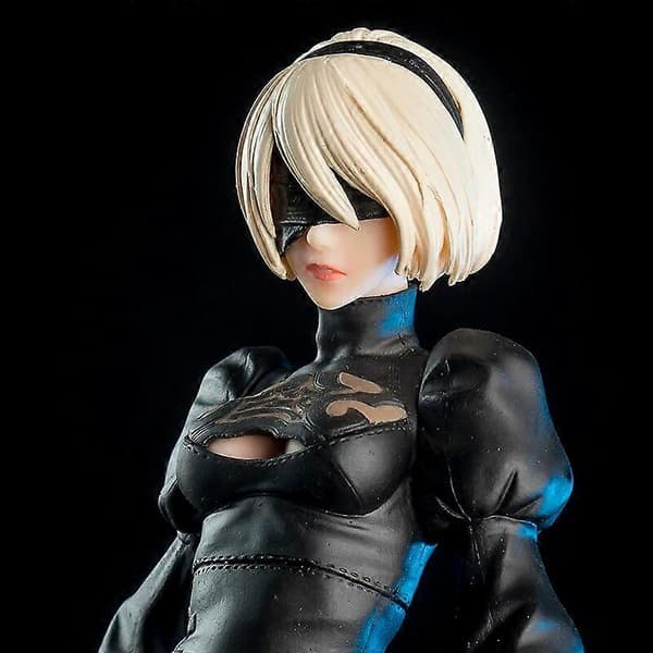 28cm Anime Nier Automata 2b Yorha No.2 Typ B Litet Svärd Pvc Actionmodell Figur Leksaker Samlarprydnad Leksaker Barnpresenter 28cm With box