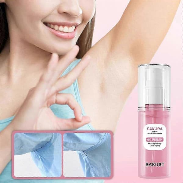 Sakura Antiperspirant Til Fjernelse Af Sved Under Armene Antiperspirant 3 pcs