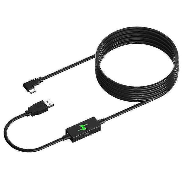 16ft Steam Link-kabel med opladningsport til Meta Quest Pro - Stabil forbindelse