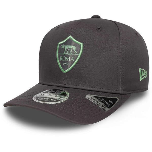 9Fifty Stretch Snapback Caps - AS Roma kullgrå Charcoal M/L