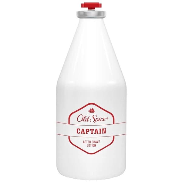 Old Spice Captain After Shave Lotion 100ml Vit white