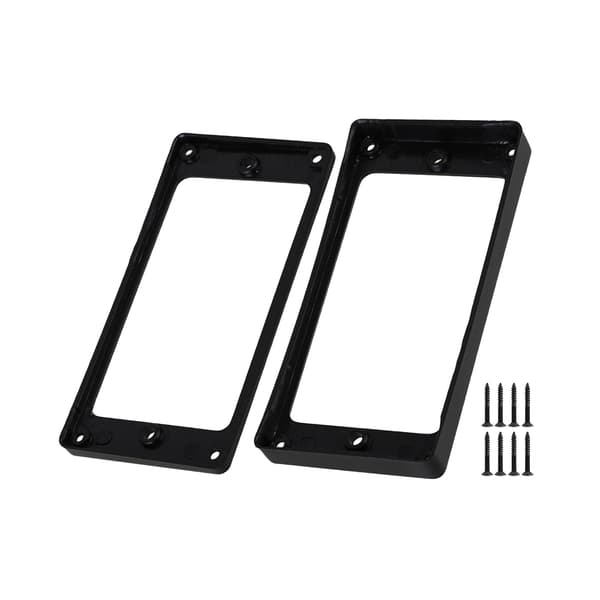 Elgitarr Pickup Ramar Monteringsringar Set om 2 med Skruvmejsel