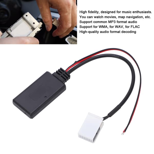 Bluetooth Bil Lydadapter til Citroen C2 C3 C4 C5 C6 C8 Stereo
