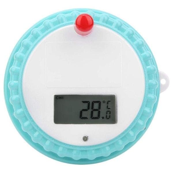 Trådlös termometer, trådlös digital pooltemperaturmätare för simvatten, poolspa och bad