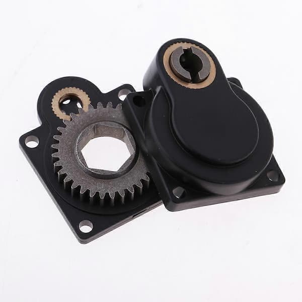 11011 Racing Bakplate Elektrisk Startmotor Bakdeksel