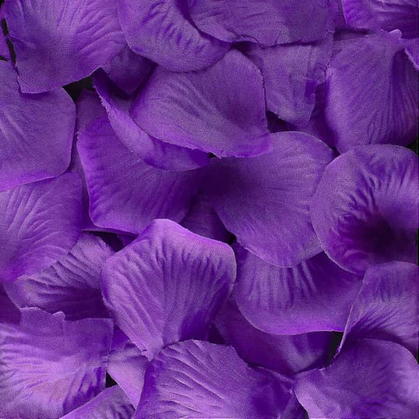 Silkesblommor Mini Rosblad för Bröllop (500g)