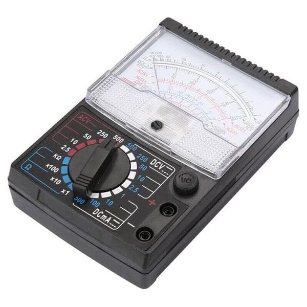 Analogt multimeter, AC/DC voltmeter ammeter ohmmeter analogt multimeter tester peker analogt multimeter for måling av spenning,