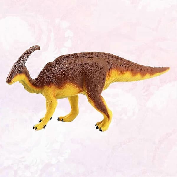 Plastik Parasaurolophus Model Dinosaurmodel til Dekoration 3 Stk. Samling