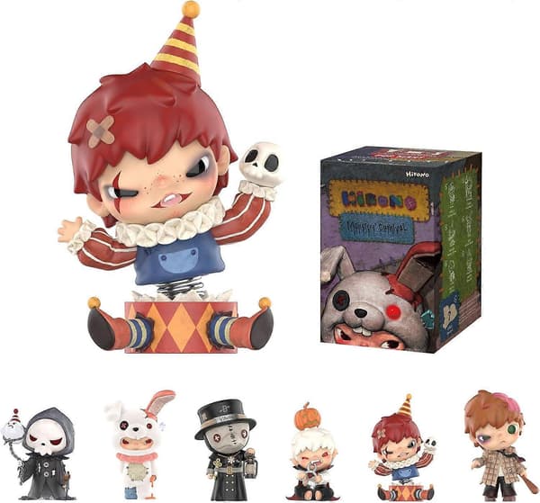 POP MART HIRONO MONSTERS' CARNIVAL Series Blind Box-figurer AUTENTISK