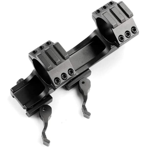 1\" High Profile Double Ring Scope Mount 25.4mm/30mm Scope Mount Quick Release 20mm Picatinny Weaver Rail