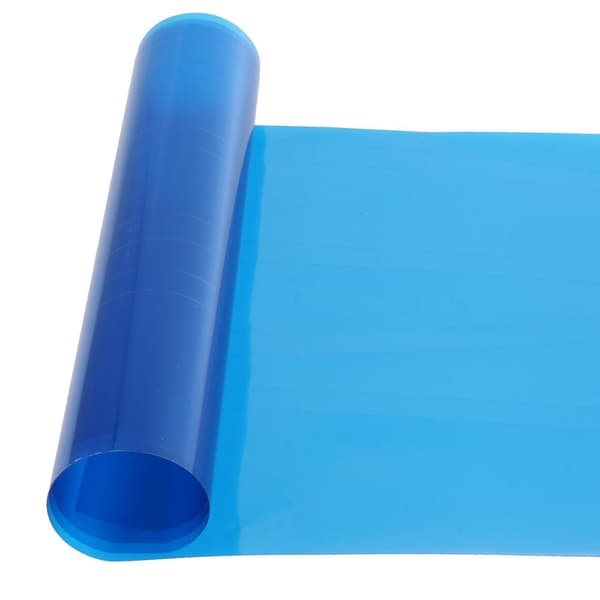 Tåkelys øyenbrynfilm utvendig dekorasjonstilbehør for Atto 3 Yuan 2pcs Blue