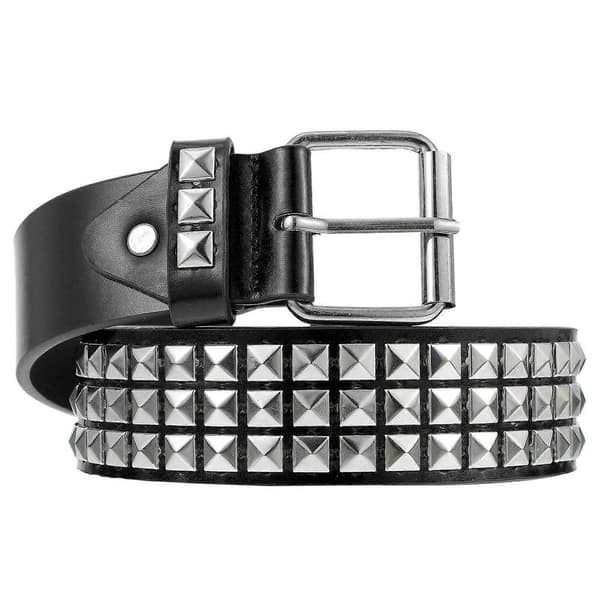 1 pc PU Leather Belt Trendy Belt Practical Riveted Belt Decorative Waistband