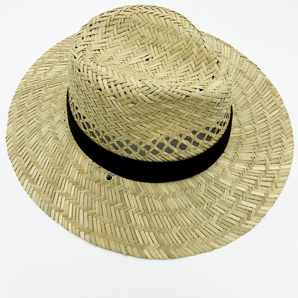 Sort jungle stråhat natur sommerhat stråhatte havana hat unisex hat