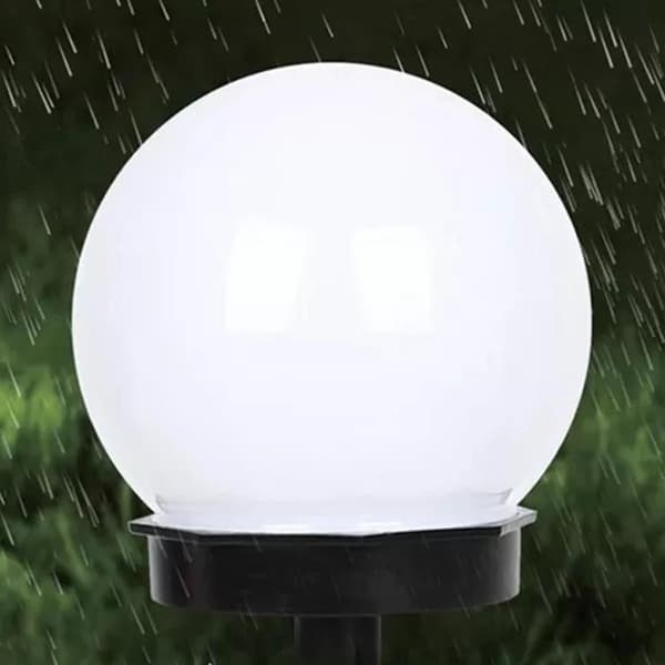 LED hagelys med solcelle - 6-pakning 900