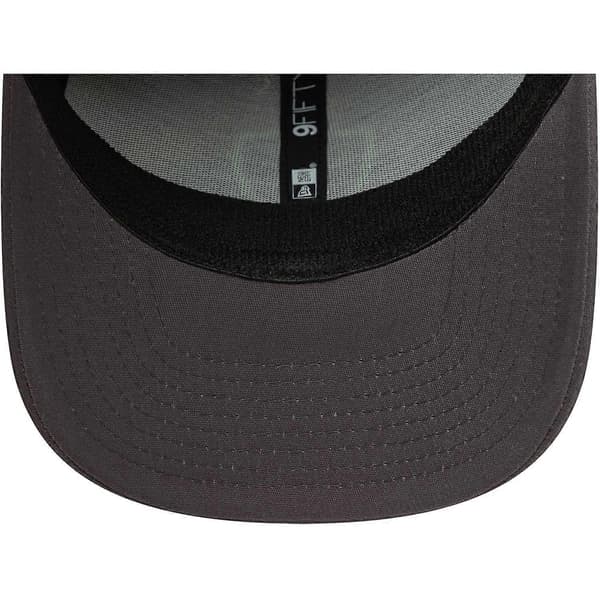 9Fifty Stretch Snapback Keps - AS Roma kolgrå Charcoal S/M