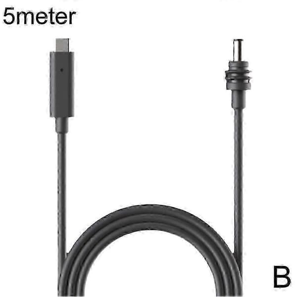 STARLINK Mini USB-C til DC-strømkabel 100W med flerfarvede lys 3m