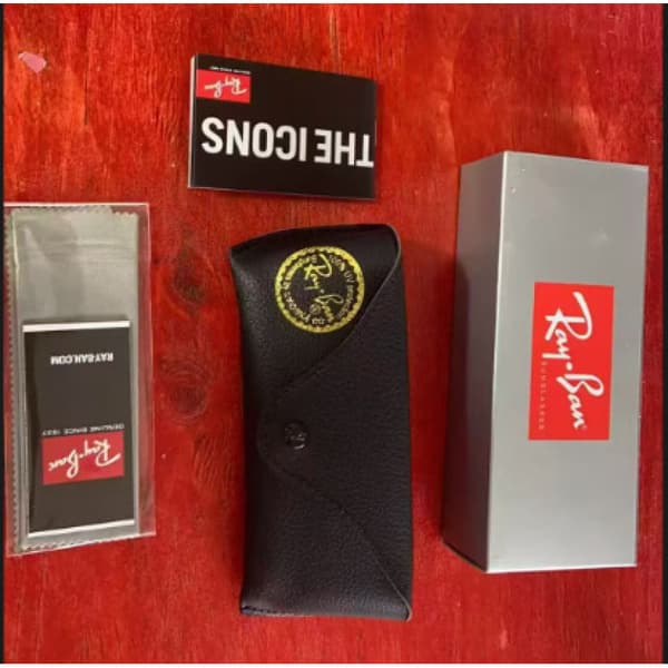 Ray Ban Svart Solglasögon Glasögonfodral