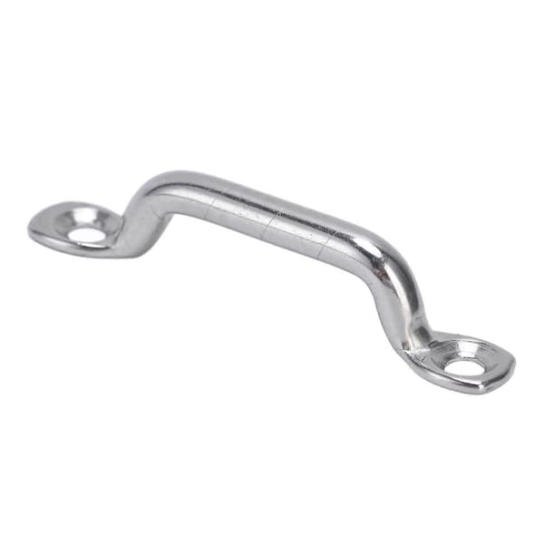 Båd Top Pad Eye Rustfrit Stål Pad Eye Rem 10 stk Kajak Dæk Loops Surringsankerpunkt Båd