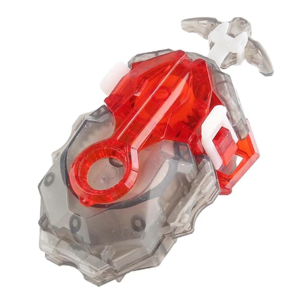 Battling String Launcher, Lång Dual String Battle Game, Top Burst Launcher Set Gray Red
