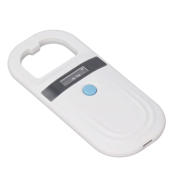 Kæledyrsmærkelæser Scanner Dobbelt Frekvens Nøjagtig Aflæsning Bærbar USB Dyre-ID-mærkelæser til Katte