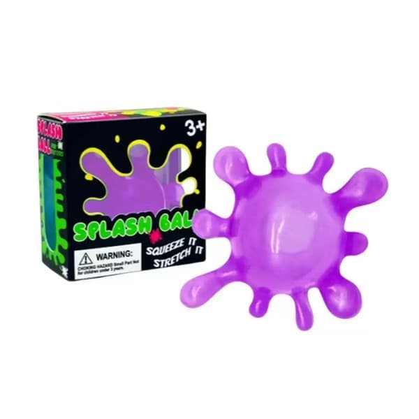 NeeDoh Donut Squeezer Maltose Rebound Stress Relief Legetøj Virus* Purple [Boxed]