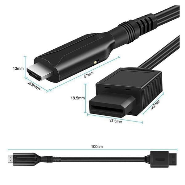 WII till HDMI-kabelomvandlare WII till HDMI Wii 2 HDMI-spelomvandlare