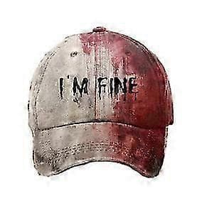 Problem løst Halloween-hat Horror Funny Halloween Unisex-hat Bloody Cap - DSW