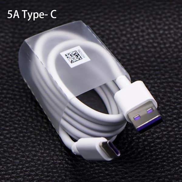 Original Huawei P30 Pro SuperCharge USB-C Kabel 22.5W 5A Vit