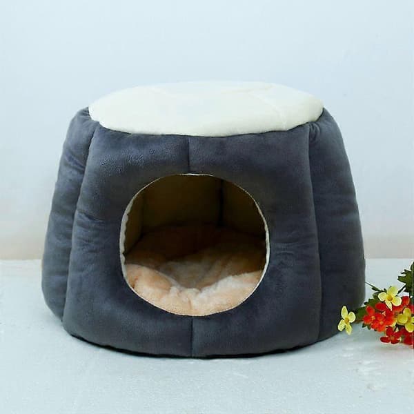 Runt multifunktionstält, helårsisolerat halvtäckt hundhus (40*30cm)