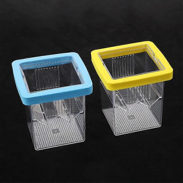 Akvarium Inkubator Flydende Isolationsboks Til Yngel yellow