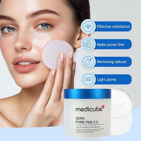 MEDICUBE Zero Pore Pad 2.0 70 tyynyä K-BeautyP