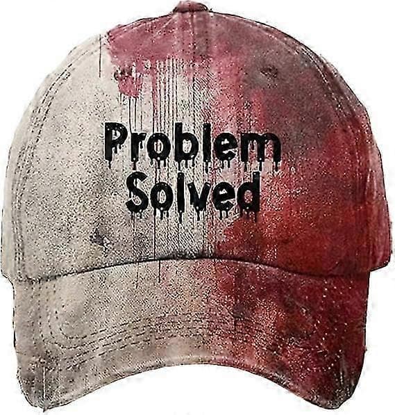 Problem Solved Halloweenhatt Skräck Rolig Halloween Unisexhatt Blodig Keps - DSW