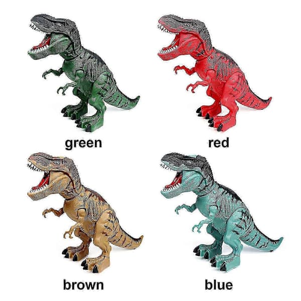 Simuleret Elektrisk T-Rex Dinosaurlegetøj med Æglægning og Brølende Lydfunktion red