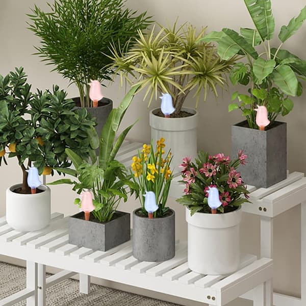 Vanddryppere - 2 stk. - Drypper fugl - Drypsystem planter - Vandingssystem stueplanter - Drypsystem -