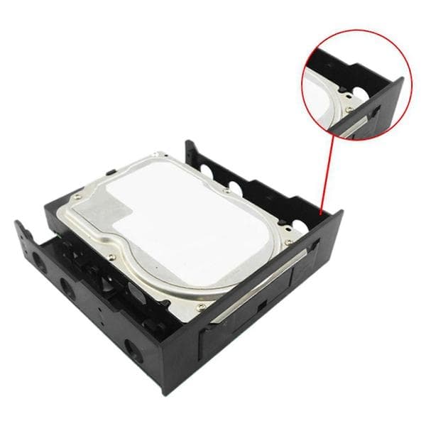 2x 3.5 till 5.25 Hårddiskdrivfäste Front Bay Adapter