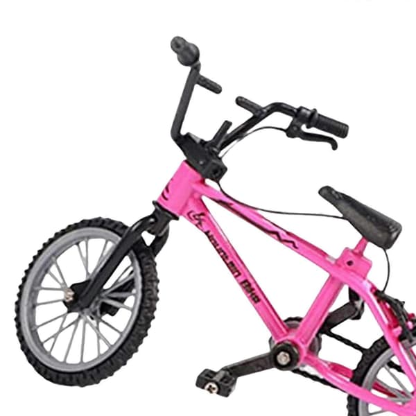 Minisykkelmodell for barn gutter som sykler modell for hjem og skrivebord Pink