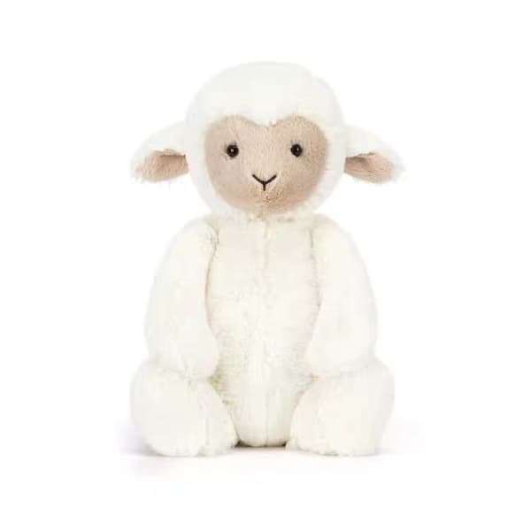 Jellycat roliga plyschleksaker, fyllda matleksaker, roligt presentval-Skipson lamb