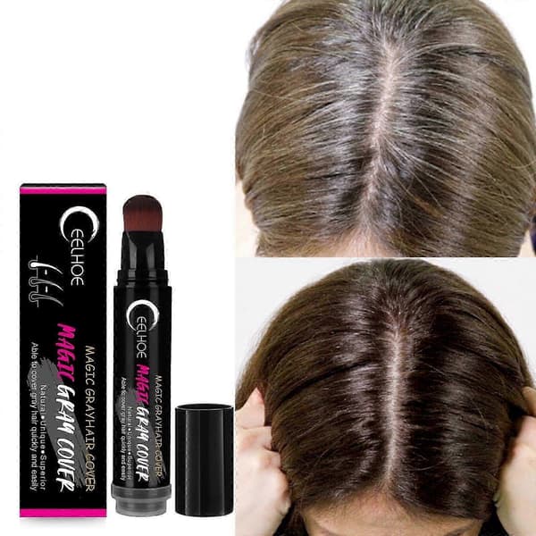 Magisk Hårfarvepen Farve Concealer Semi-permanent Rod Touch Up